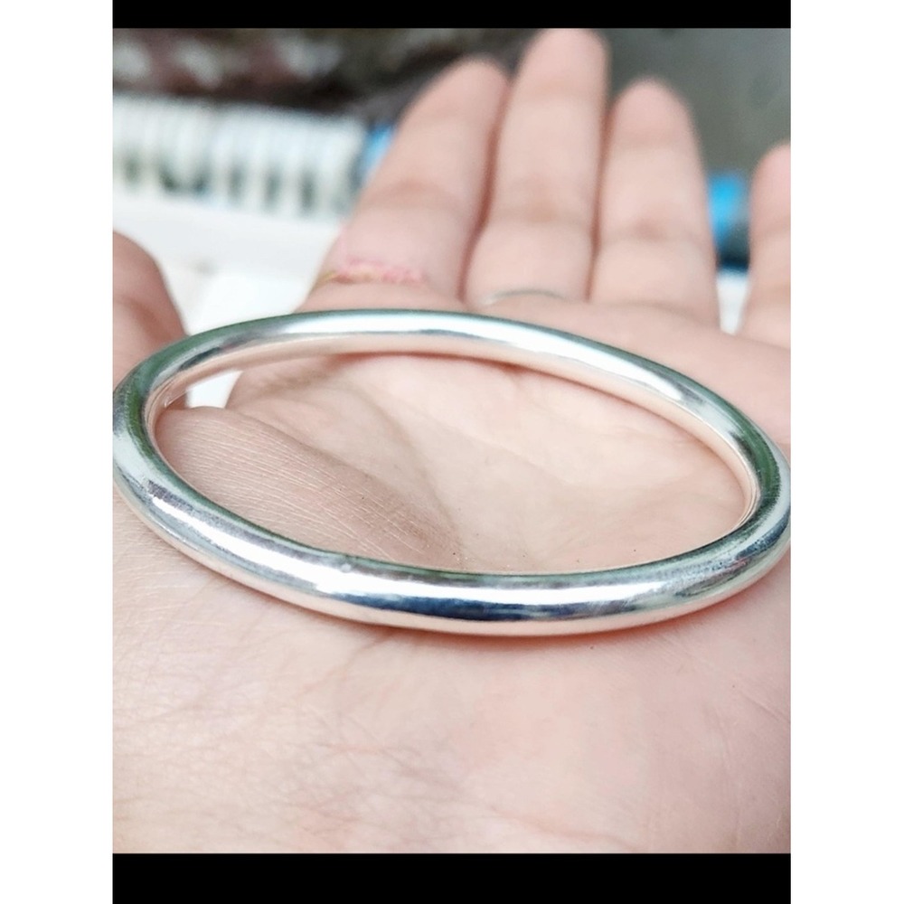 Sterling Silver Bangle Set Waterproof Boho Tarnish Free Stackable - Picture 12 of 15